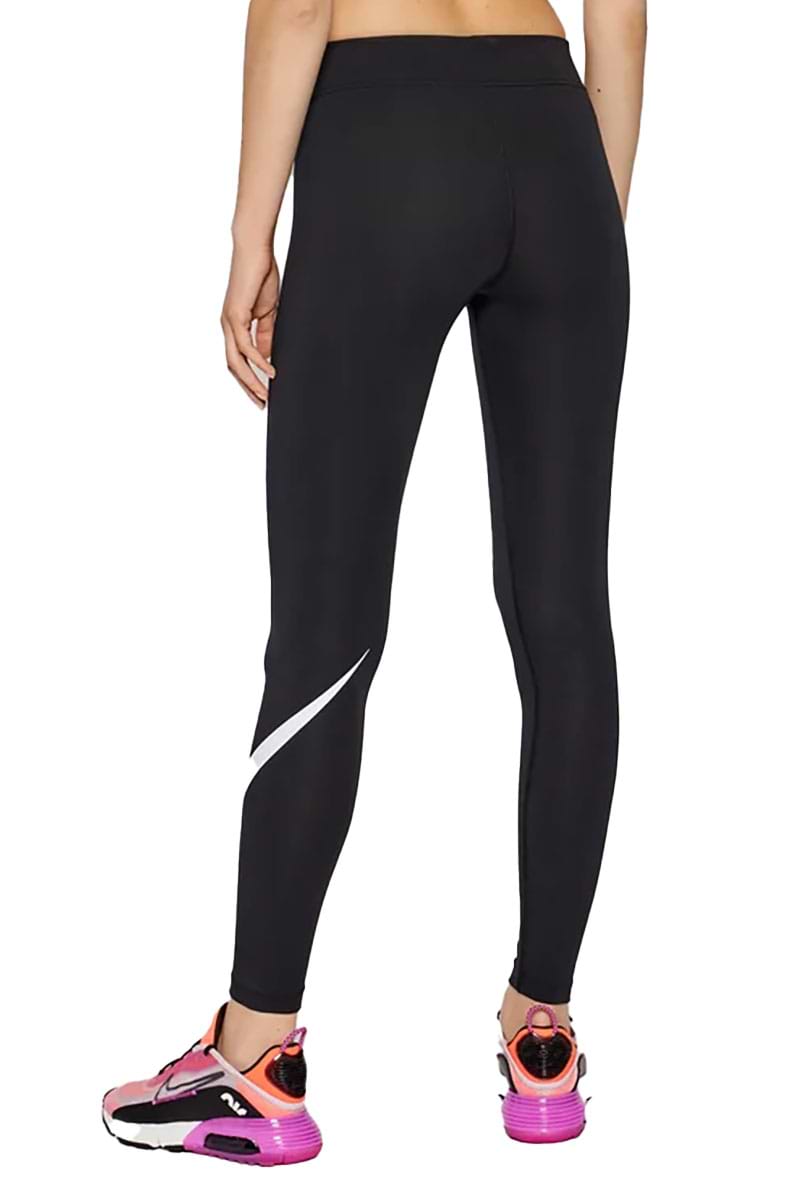 טייץ Nike לנשים דגם Mid-Rise Swoosh