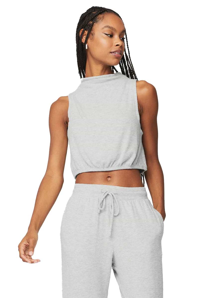 גופיית Alo Yoga לנשים דגם Alolux Soho Mock Neck