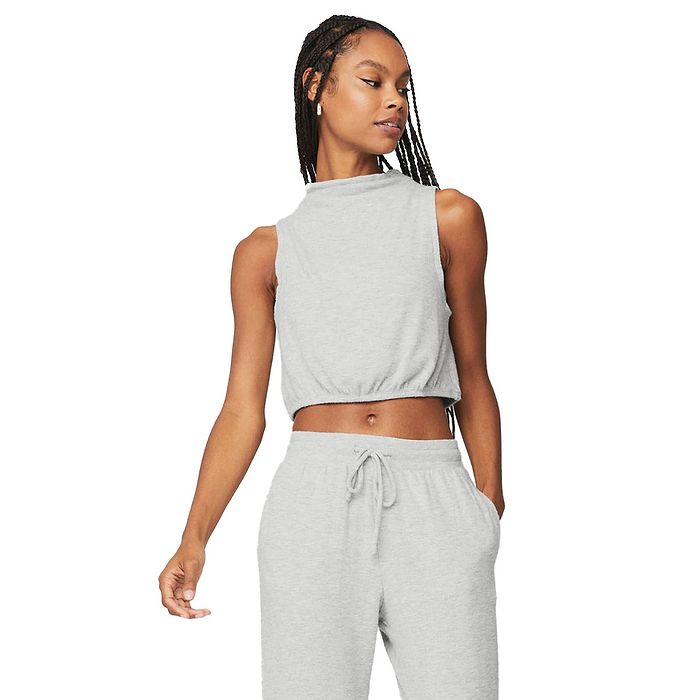 גופיית Alo Yoga לנשים דגם Alolux Soho Mock Neck