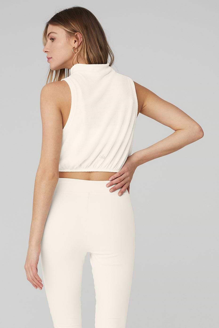 גופיית Alo Yoga לנשים דגם Alolux Soho Mock Neck