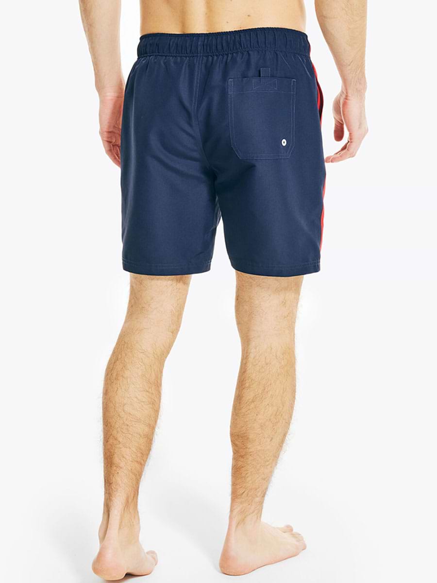 בגד ים  Nautica לגברים דגם Ustainably Crafted 8