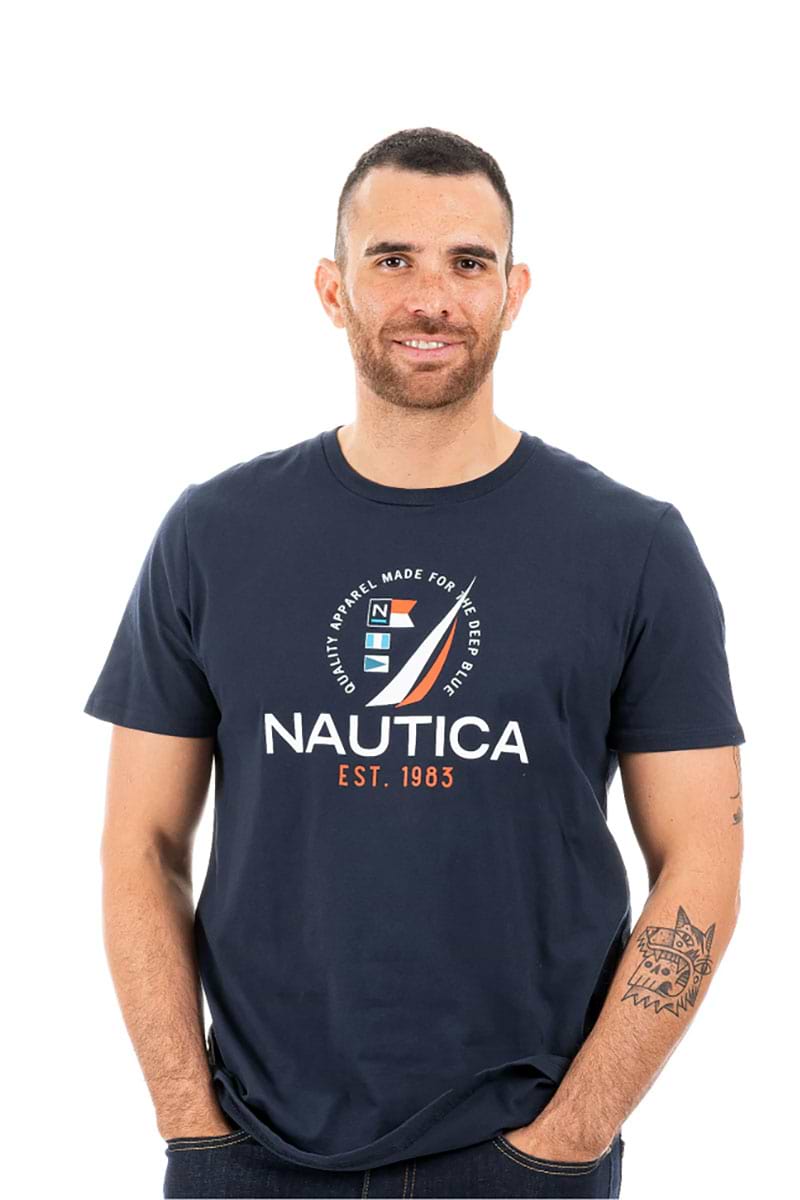 טי שירט Nautica לגברים