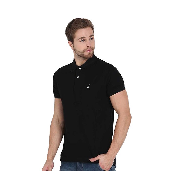 חולצת פולו Nautica לגברים גזרה Classic Fit