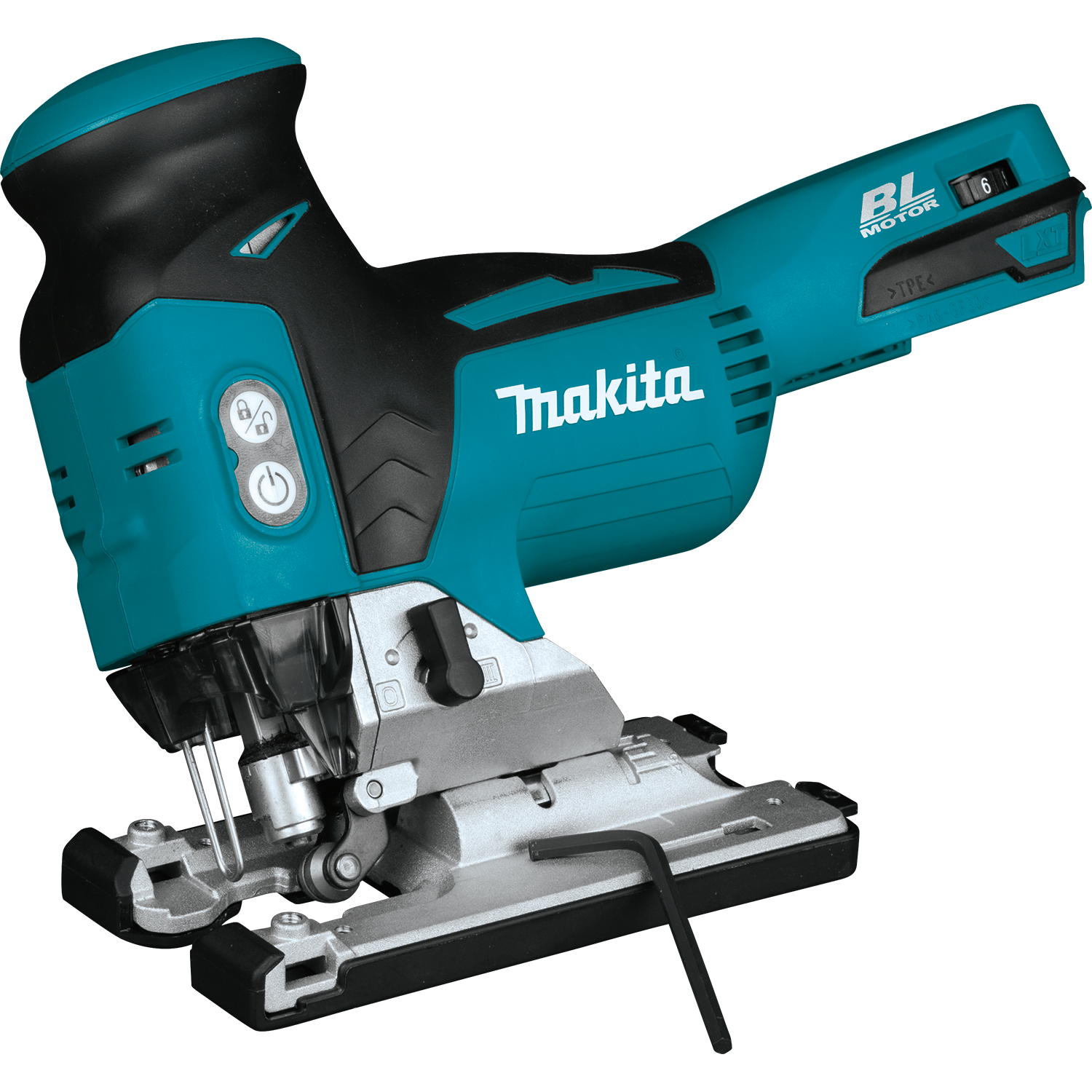 מסור אנכי בראשלס אחיזת גוף DJV181Z 18V LXT Li-Ion Makita  - גוף בלבד 