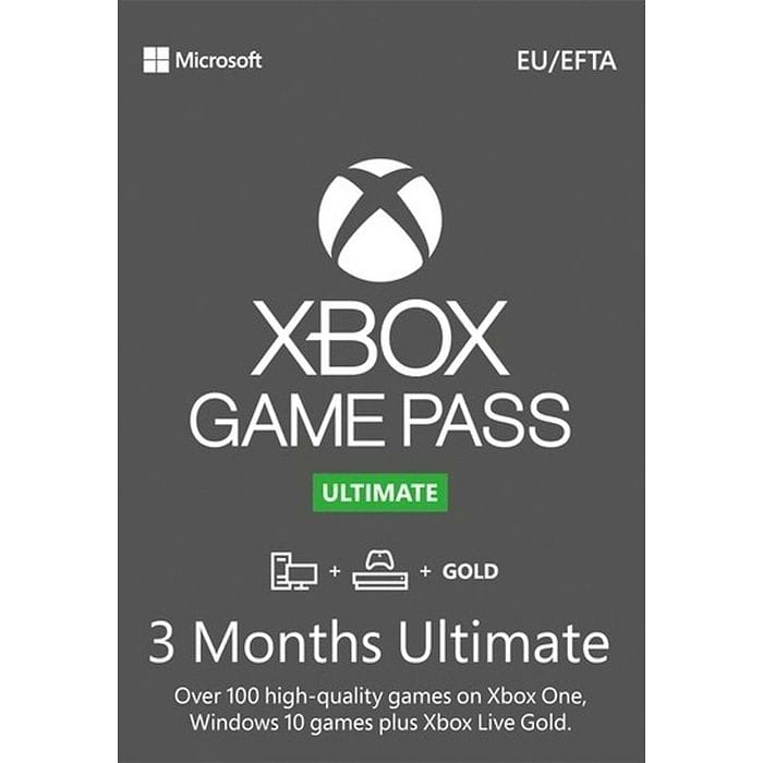 מנוי דיגיטלי שלושה חודשים Xbox Game Pass Ultimate