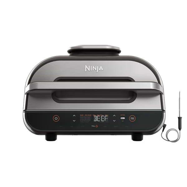 נינגה גריל דגם NINJA SMART GRILL XL AG-553- אחריות יבואן רשמי שריג אלקטריק