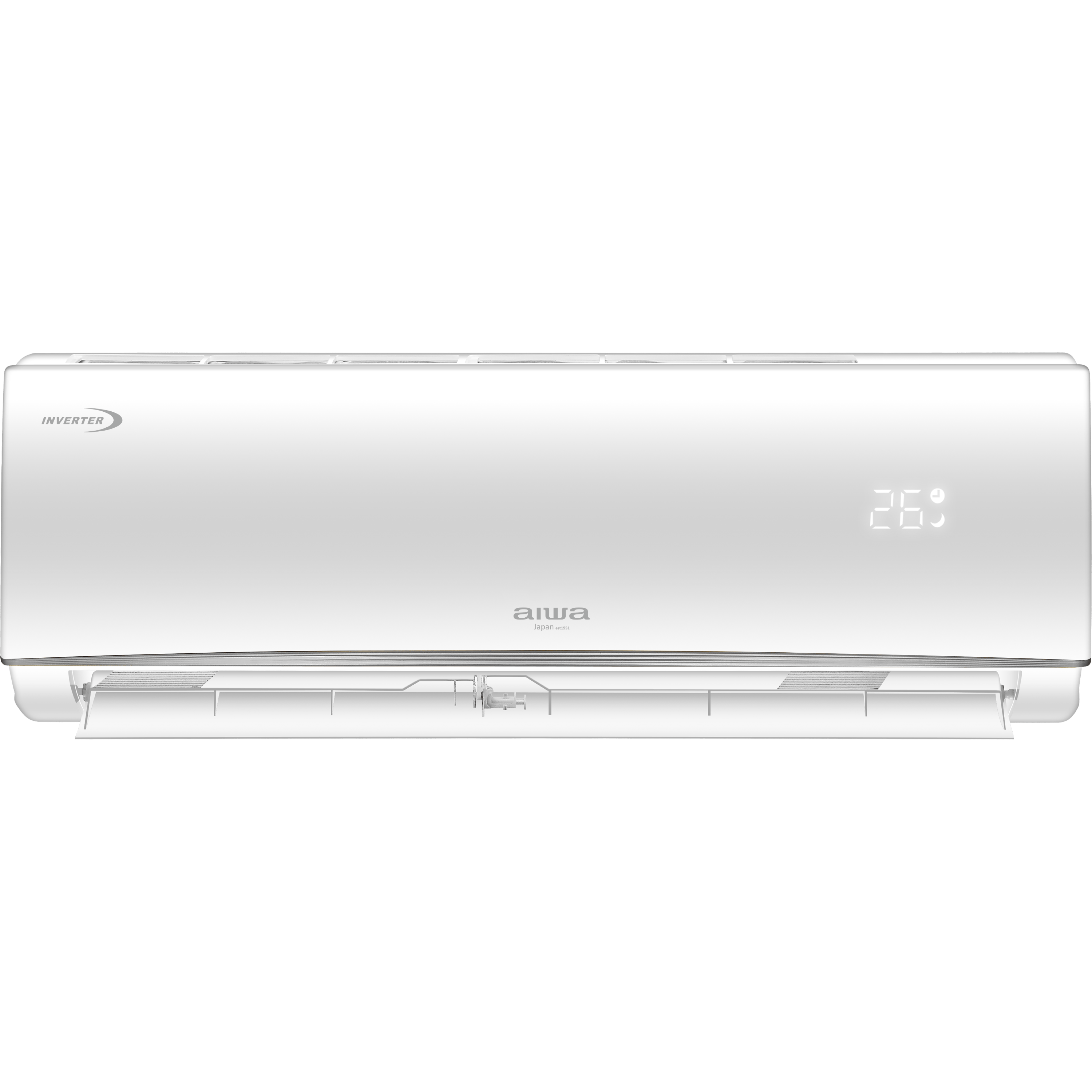 מזגן עילי Aiwa Inverter Wifi AC21400 - צבע לבן אחריות ע