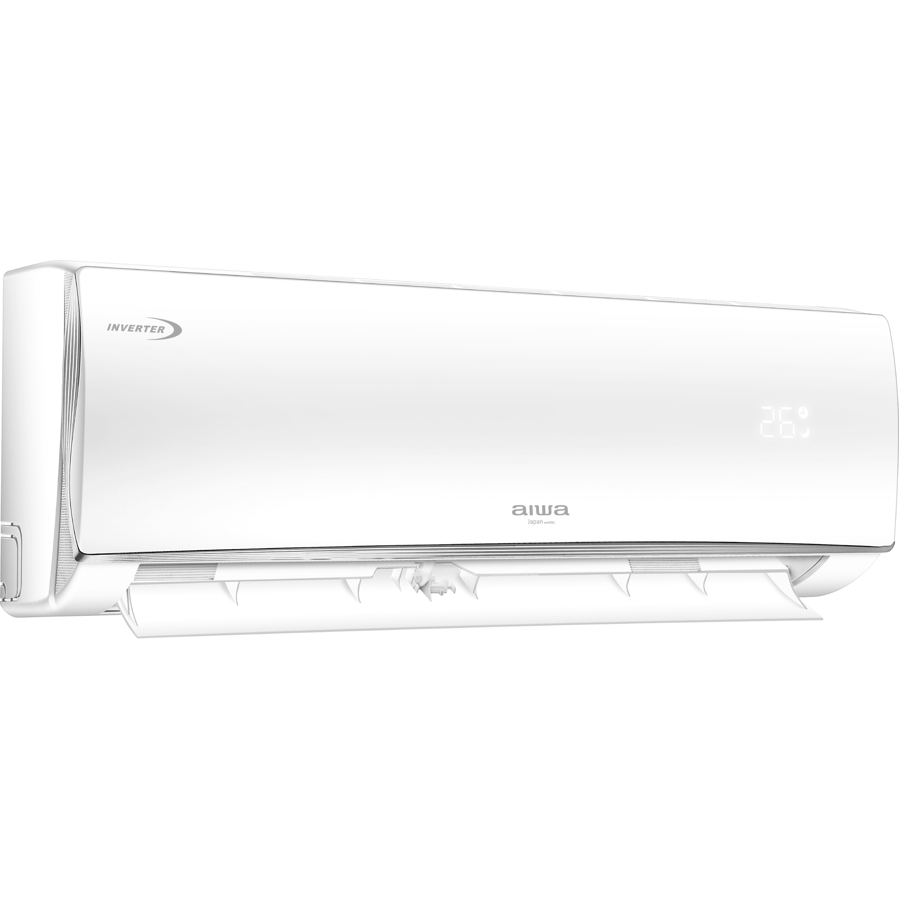 מזגן עילי Aiwa Inverter Wifi AC21400 - צבע לבן אחריות ע