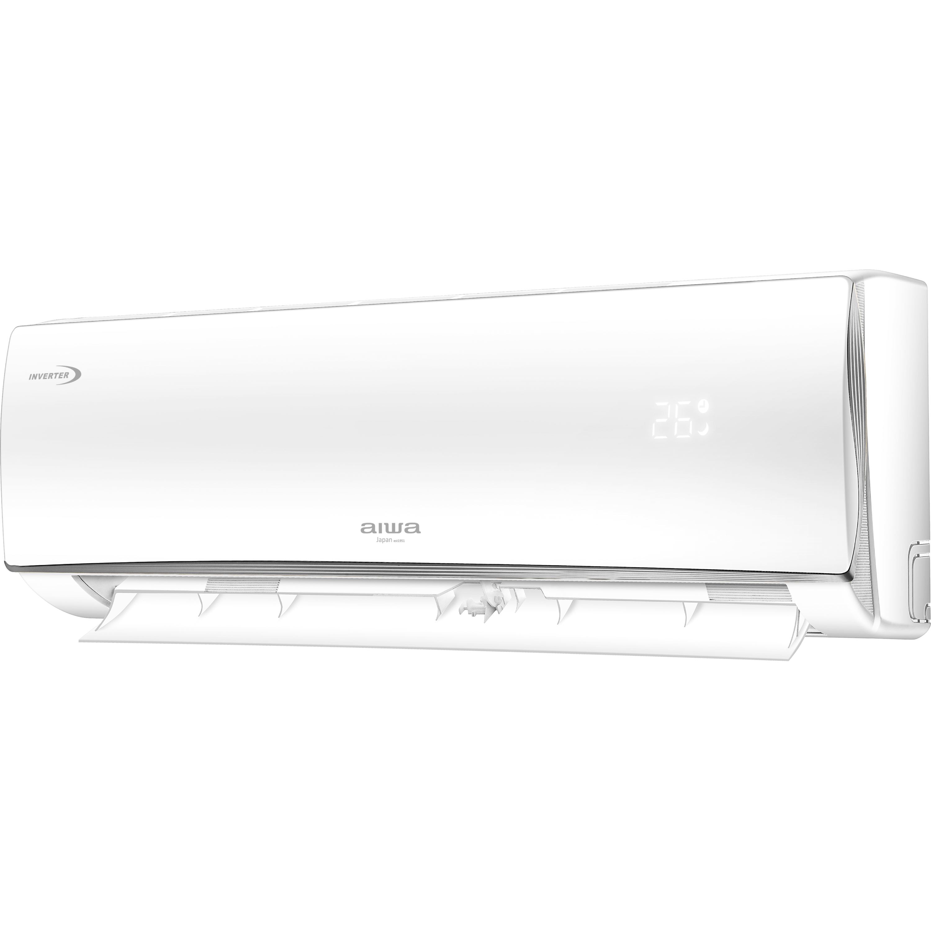 מזגן עילי Aiwa Inverter Wifi AC21400 - צבע לבן אחריות ע