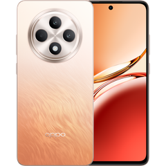 סמארטפון Oppo Reno 12F 5G 256GB 12GB RAM CPH2637 - צבע כתום אפרסק שנתיים אחריות ע"י היבואן הרשמי