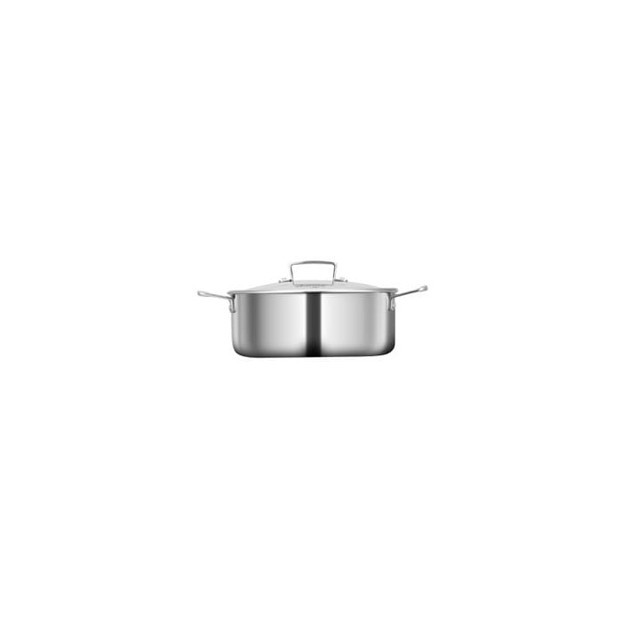 סיר לרטבים איכותי בגודל 24 ס"מ ובנפח 6.3 ליטר Amercook Aristo - צבע נירוסטה