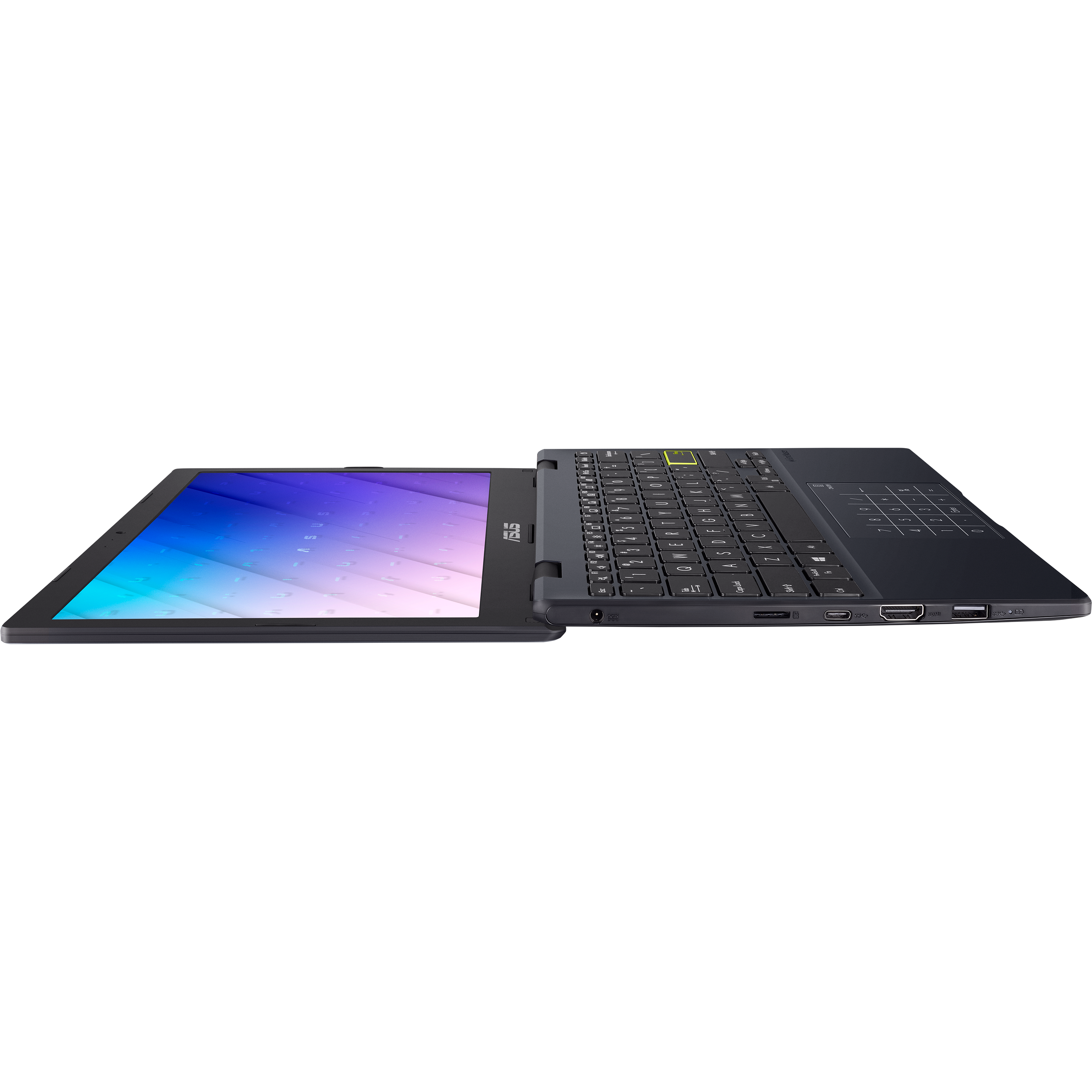 מחשב נייד Asus VivoBook Go 12 E210MA-GJ317WS - Celeron N4020 64GB 4GB RAM Windows 11s + Office 365 - צבע כחול שנה אחריות ע