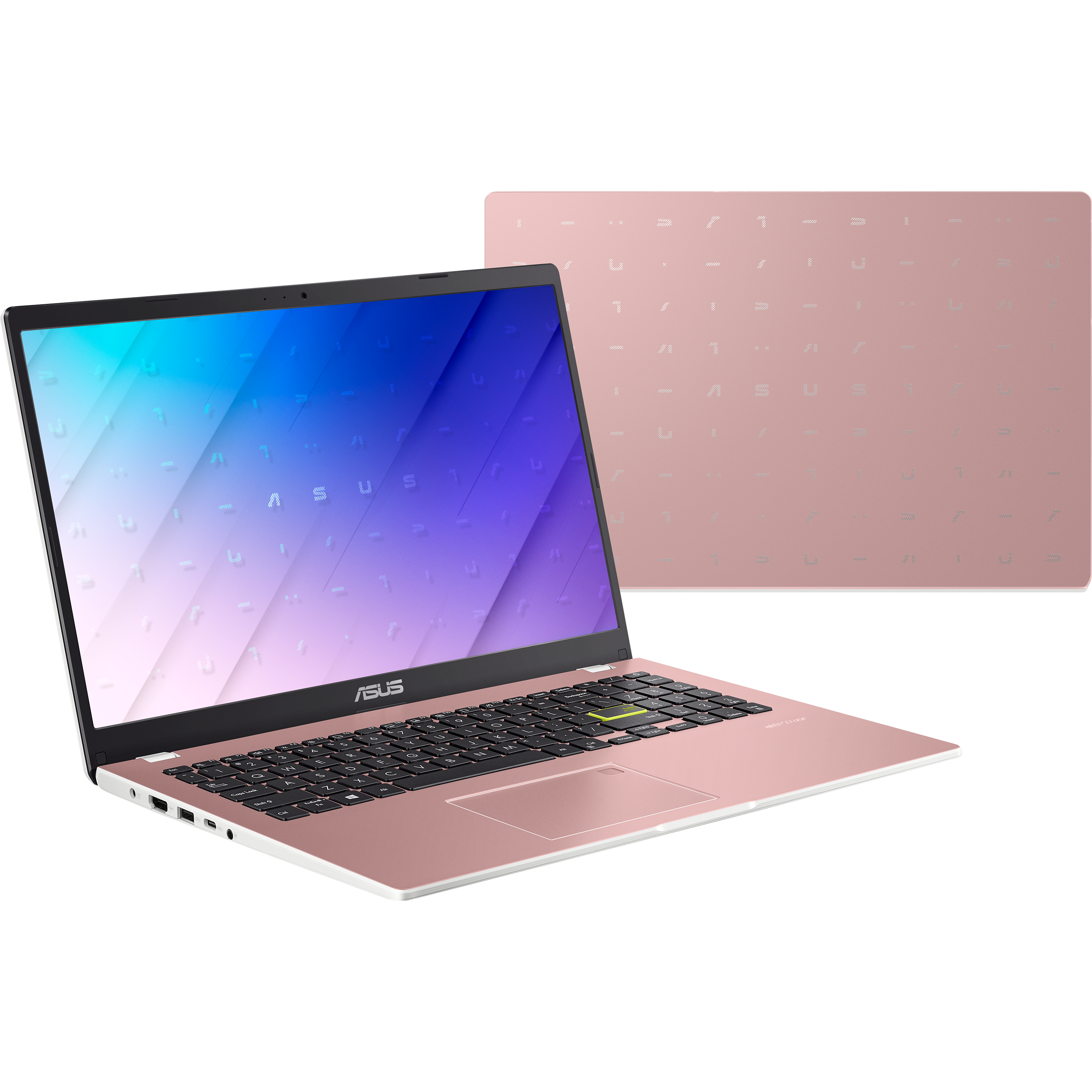 מחשב נייד Asus Vivobook Go 15 E510KA-EJ489WS - Celeron N4500 128GB 4GB RAM Windows 11s + Office 365 - צבע ורוד זהב שנה אחריות ע
