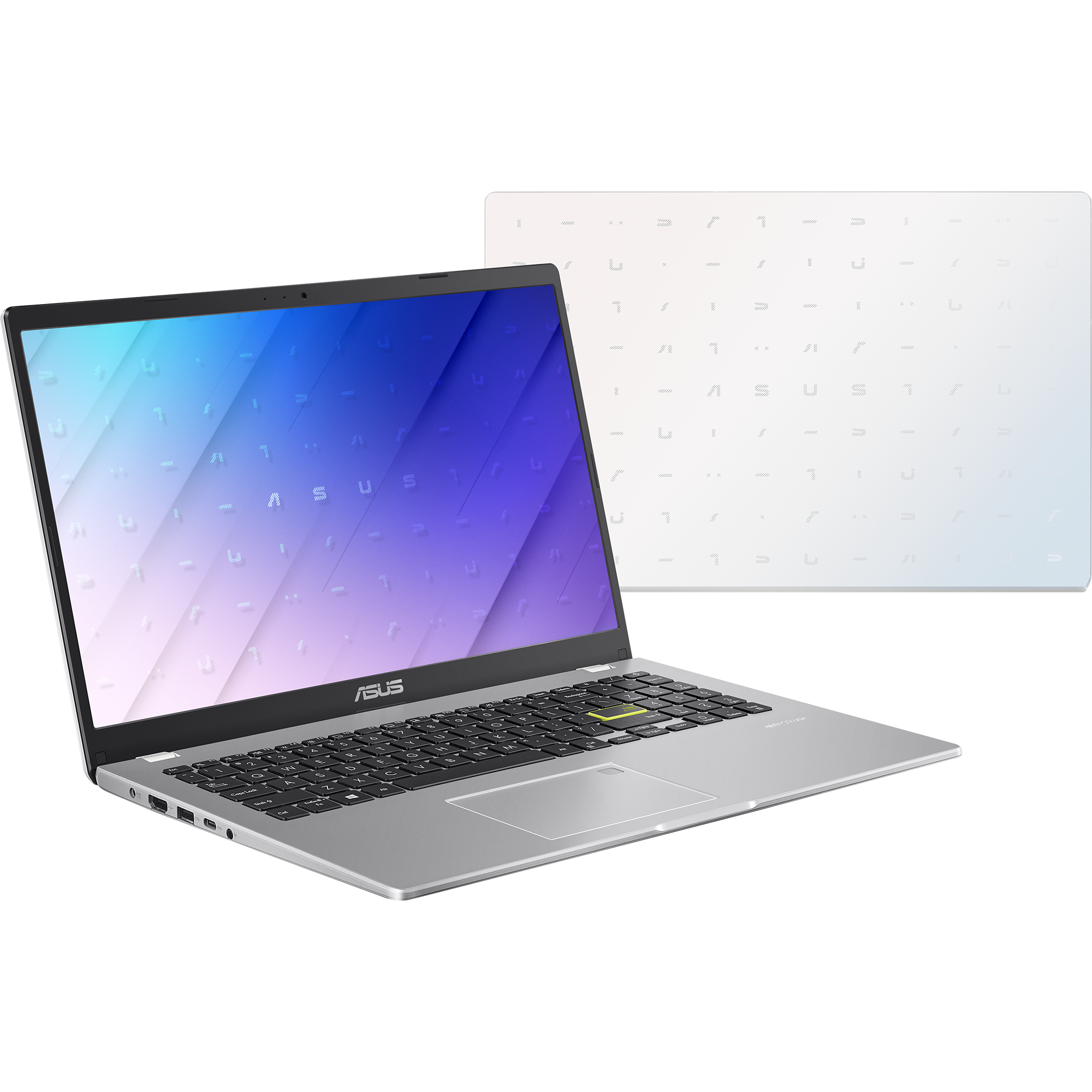 מחשב נייד Asus Vivobook Go 15 E510MA-BR717WS - Celeron N4020 128GB 4GB RAM Windows 11s + Office 365 - צבע לבן שנה אחריות ע