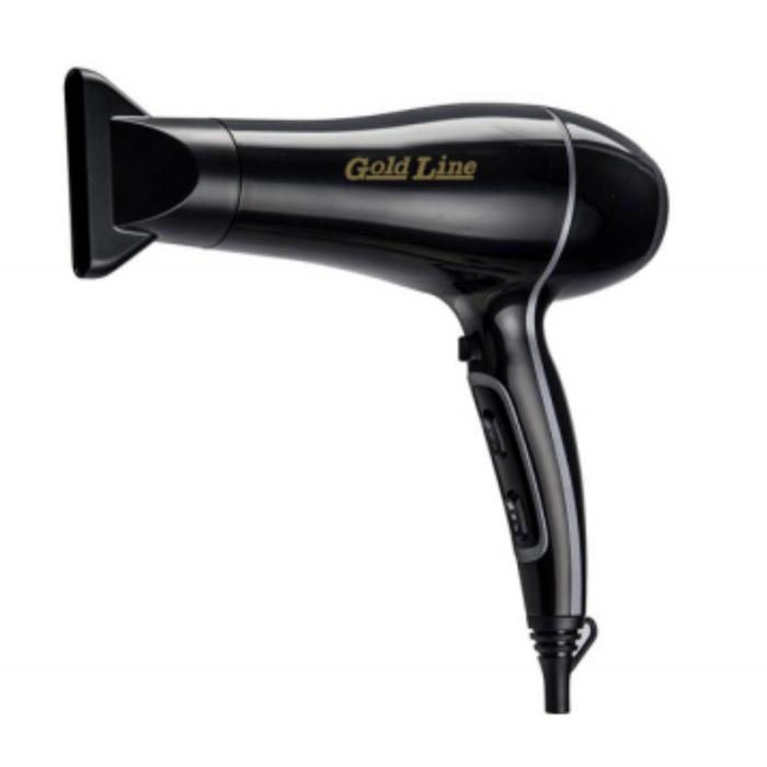 מייבש שיער Goldline DC LIGHTWEIGHT ATL-855  - צבע שחור אחריות עי יבואן רשמי
