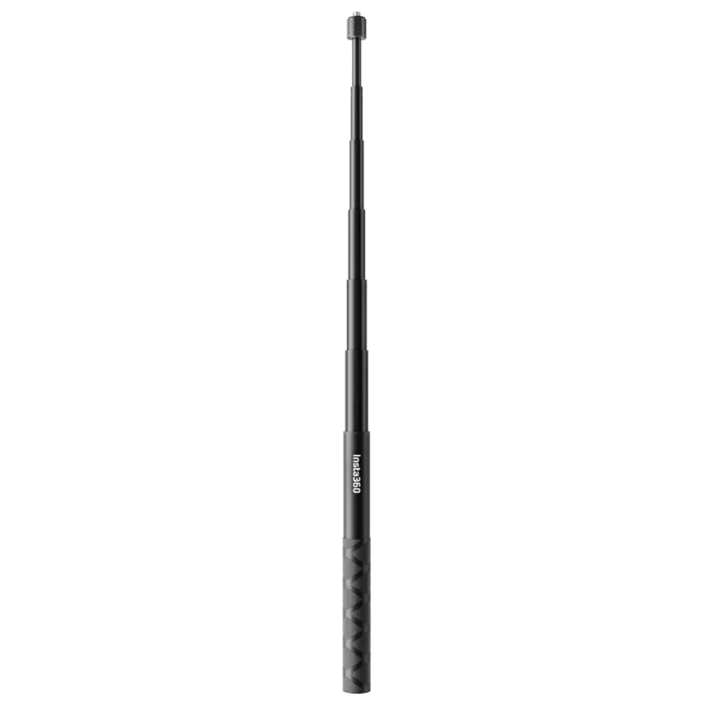 מוט סלפי בלתי נראה Insta360 114cm Invisible Selfie Stick - צבע שחור שנה אחריות ע