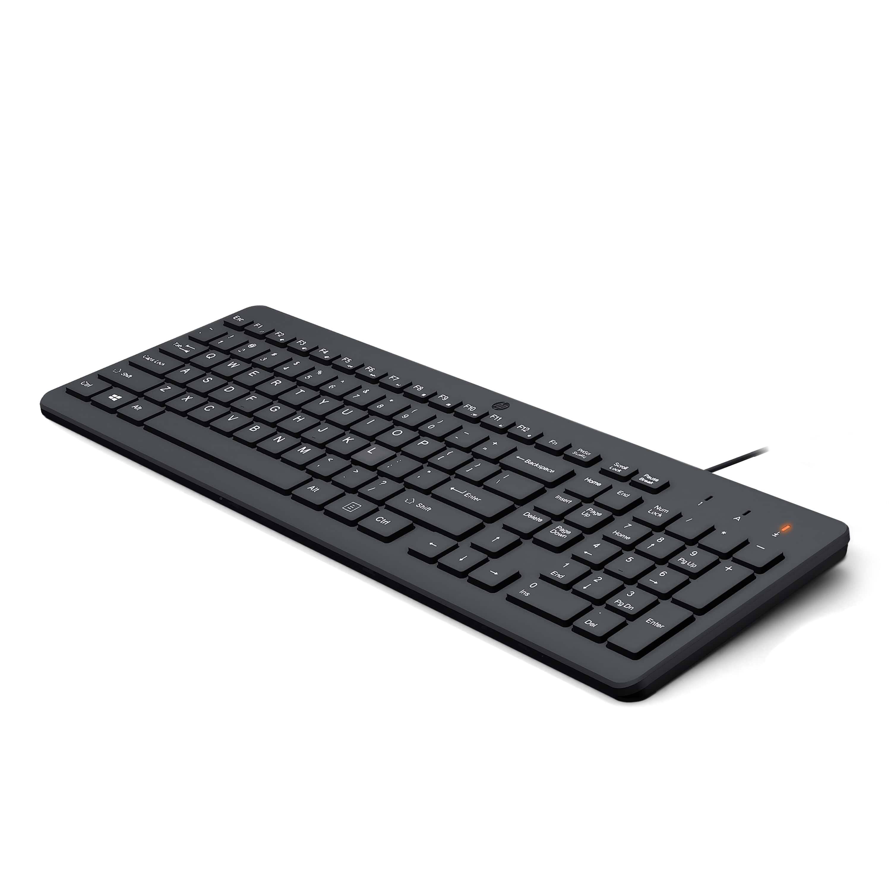 מקלדת חוטית HP 150 - צבע שחור שנתיים אחריות ע