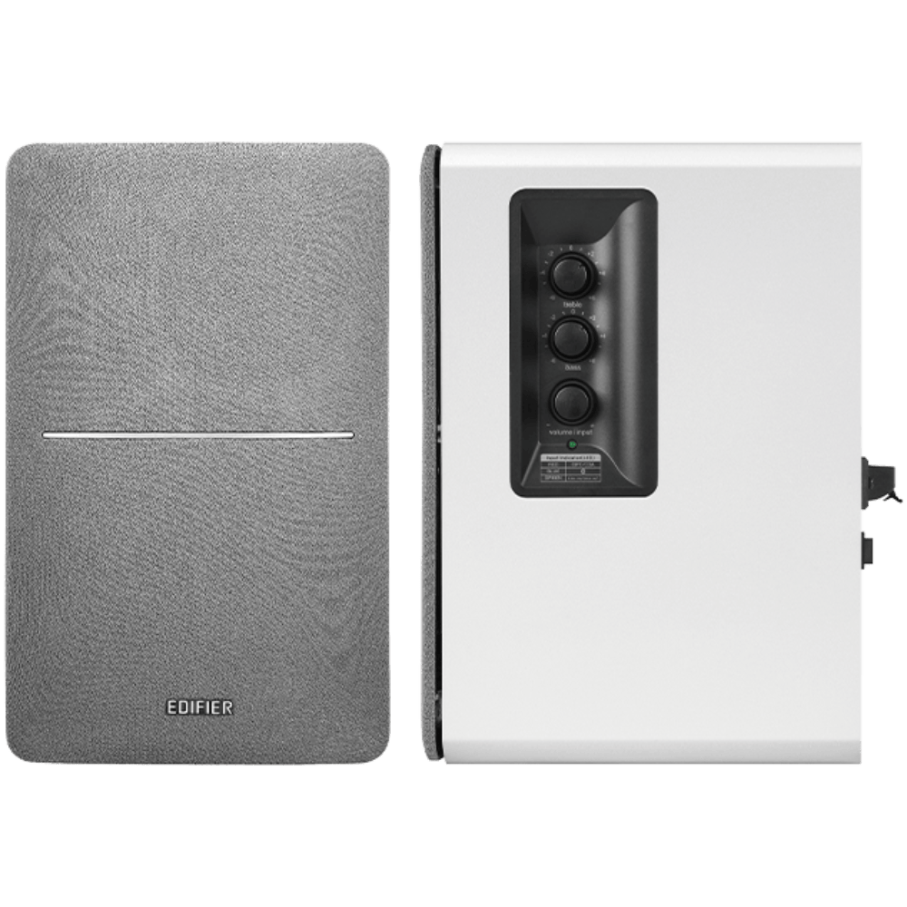 רמקולים Bluetooth מדפיים Edifier R1280DB - צבע לבן שנה אחריות ע