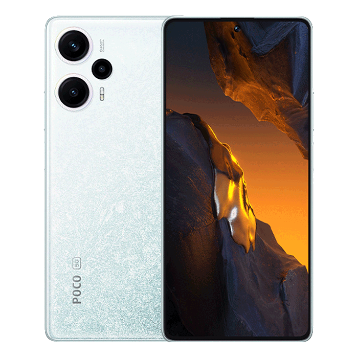 טלפון סלולרי Xiaomi Poco F5 5G 256GB 12GB RAM - צבע לבן שנתיים אחריות עי המילטון היבואן הרשמי