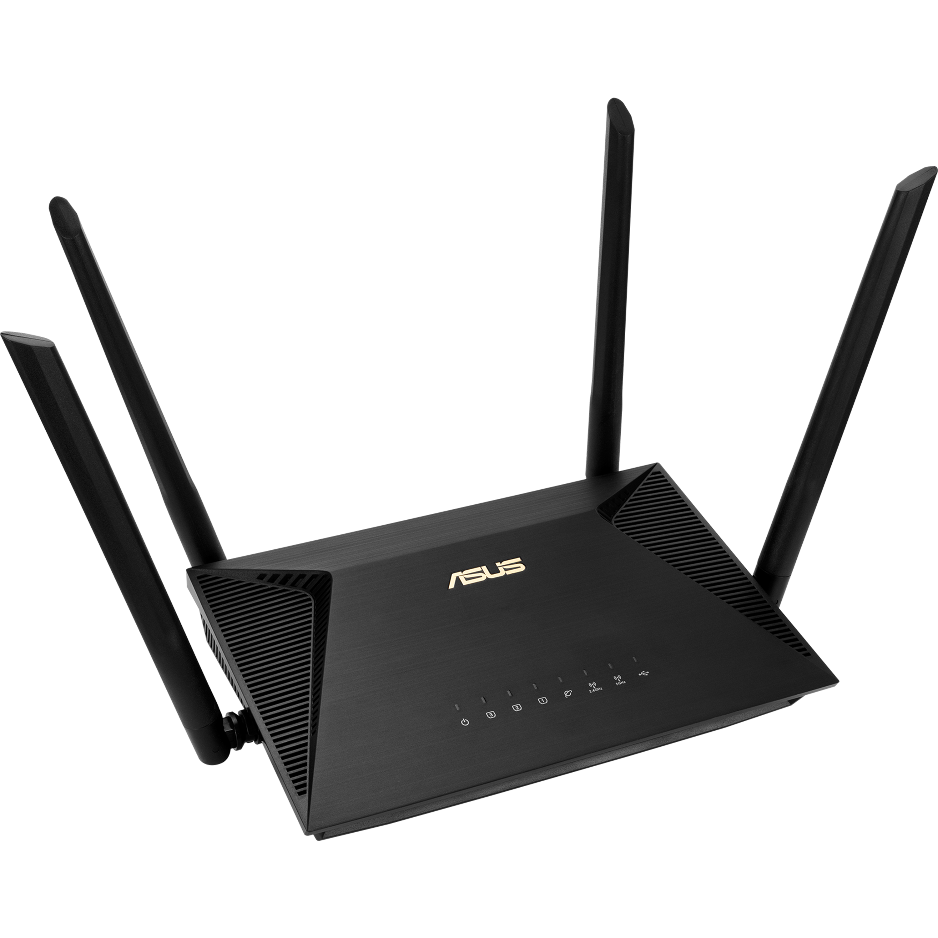 ראוטר אלחוטי Asus RT-AX53U WiFi 6 - צבע שחור שלוש שנות אחריות ע