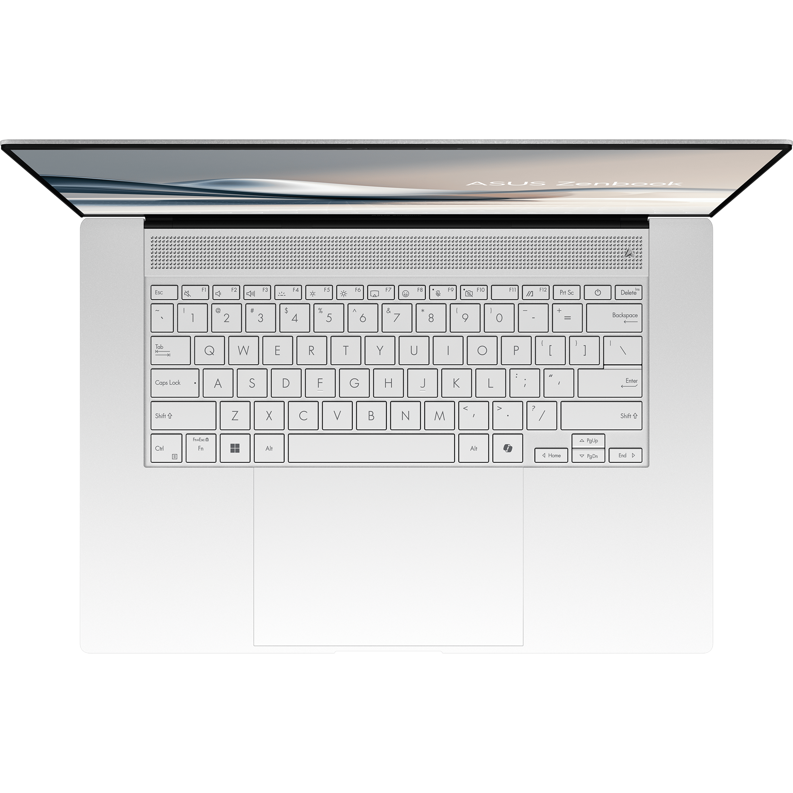 מחשב נייד עם מסך מגע Asus Zenbook S 16 UM5606WA-RJ244W - Ryzen AI 9 365 1TB SSD 24GB RAM Windows 11 - צבע לבן שלוש שנות אחריות ע