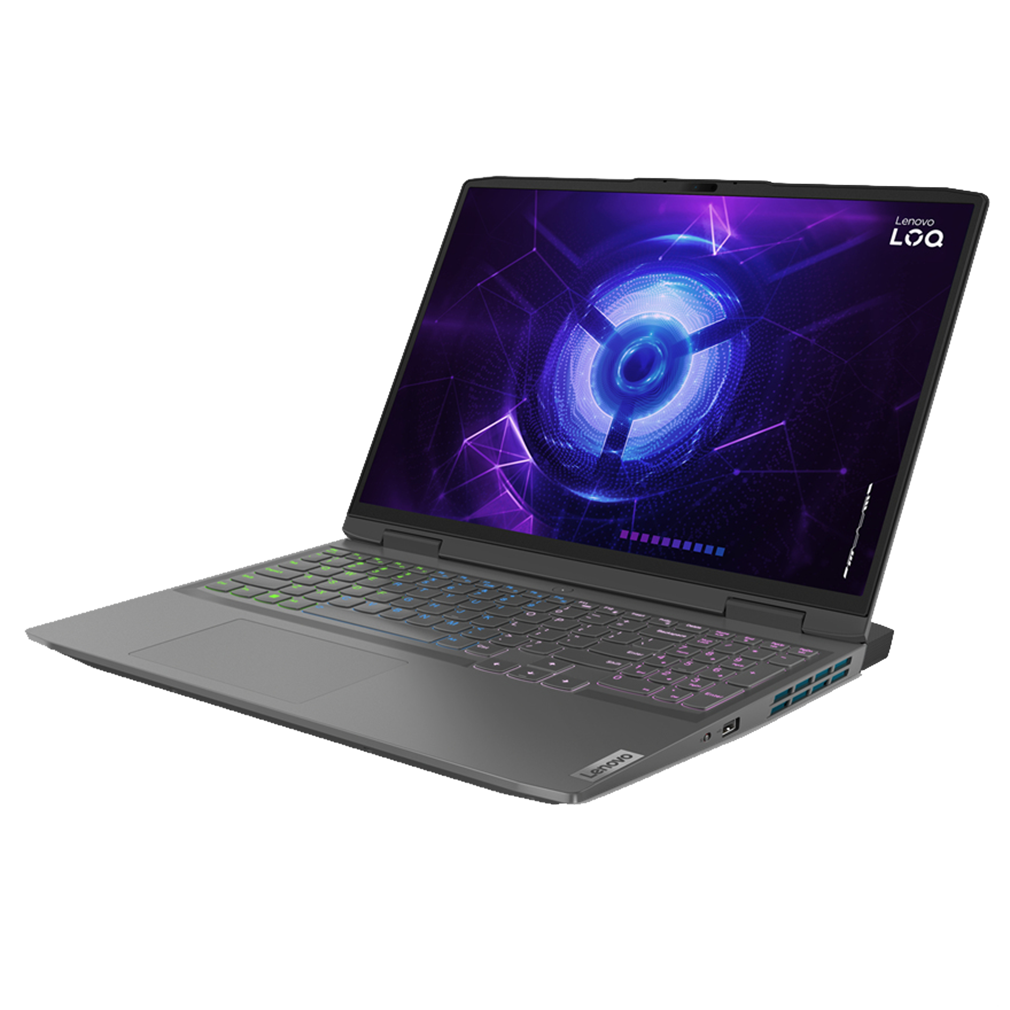 מחשב נייד גיימינג Lenovo LOQ 15IRH8 - 82XV00H9IV - Core i5-13420H RTX 4050 512GB SSD 16GB RAM Windows 11 - צבע אפור שנה אחריות ע