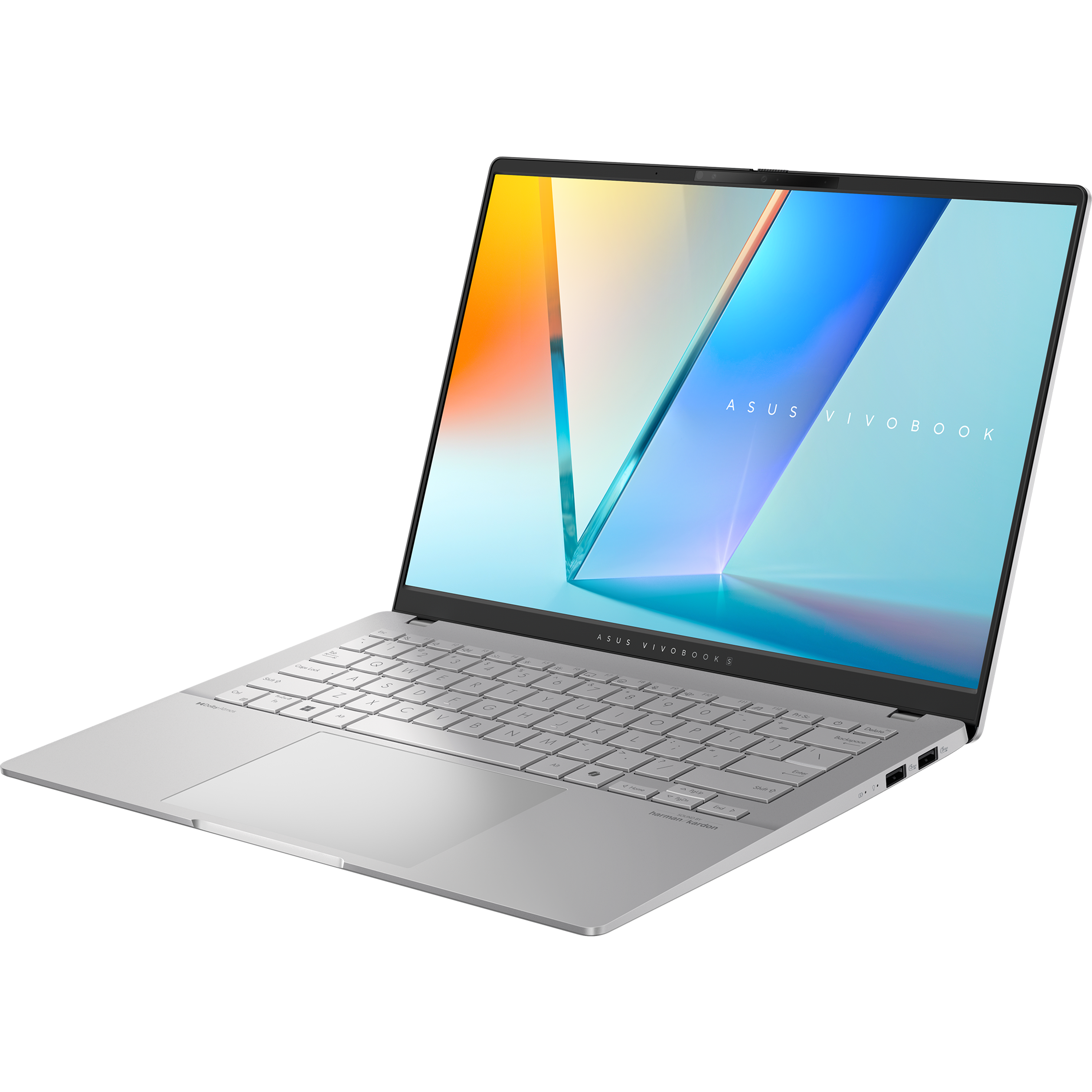 מחשב נייד Asus Vivobook S 14 M5406WA-QD100W - Ryzen AI 9 HX 370 1TB SSD 24GB RAM RAM Windows 11 - צבע כסוף שנה אחריות ע
