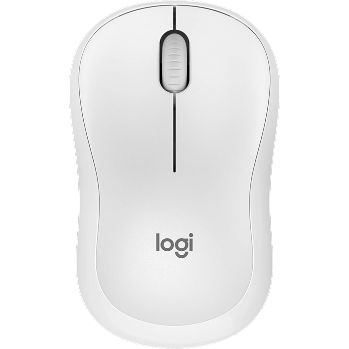 עכבר אלחוטי Logitech M240 Silent Bluetooth - צבע לבן שנתיים אחריות עי היבואן הרשמי