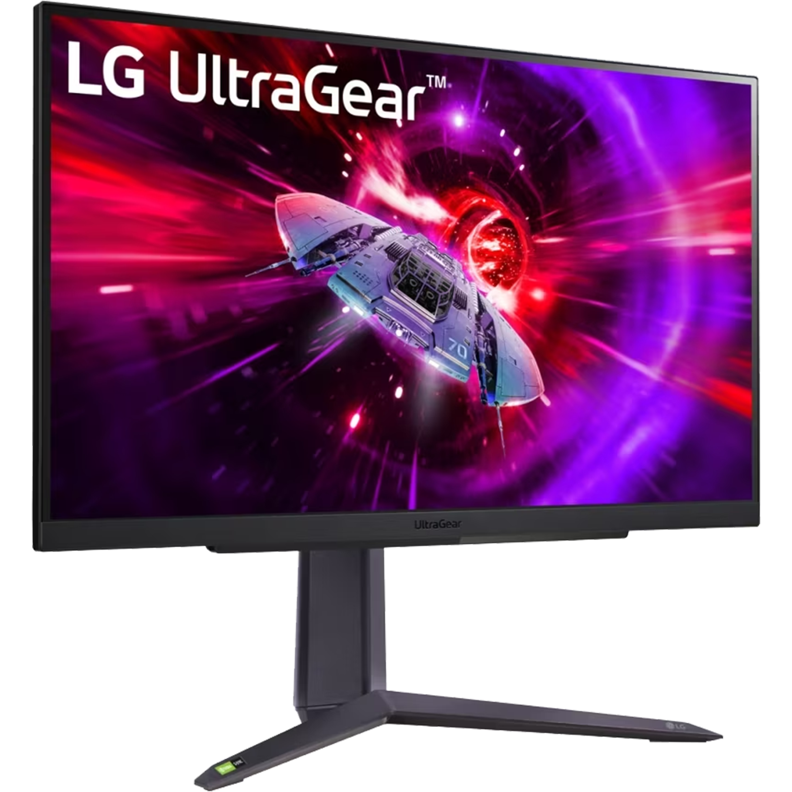 מסך מחשב גיימינג 27'' LG UltraGear 27GR75Q-B G-Sync IPS QHD HDR10 1ms 165Hz - צבע שחור שלוש שנות אחריות ע