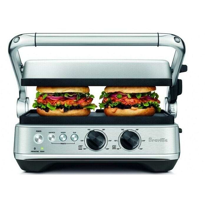 טוסטר לחיצה גריל דגם Breville BGR710BSS בגוון נירוסטה