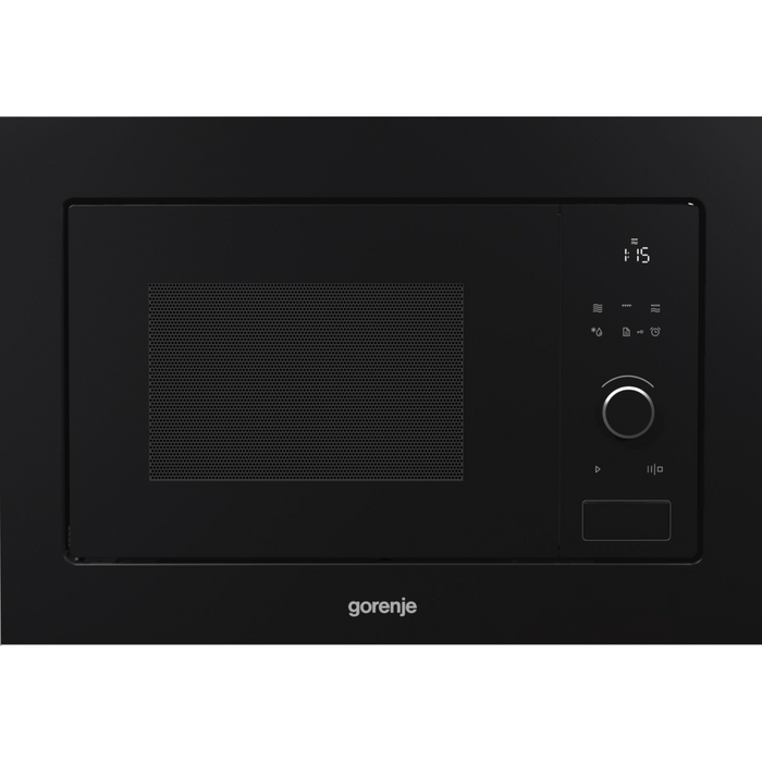מיקרוגל בנוי משולב גריל 39 סמ Gorenje BM201A4BG - צבע שחור אחריות עי היבואן הרשמי