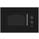 מיקרוגל בנוי רטרו  39 ס"מ דגם Gorenje BM235 CLB -  דלת בצבע שחור אחריות ע"י היבואן הרשמי 