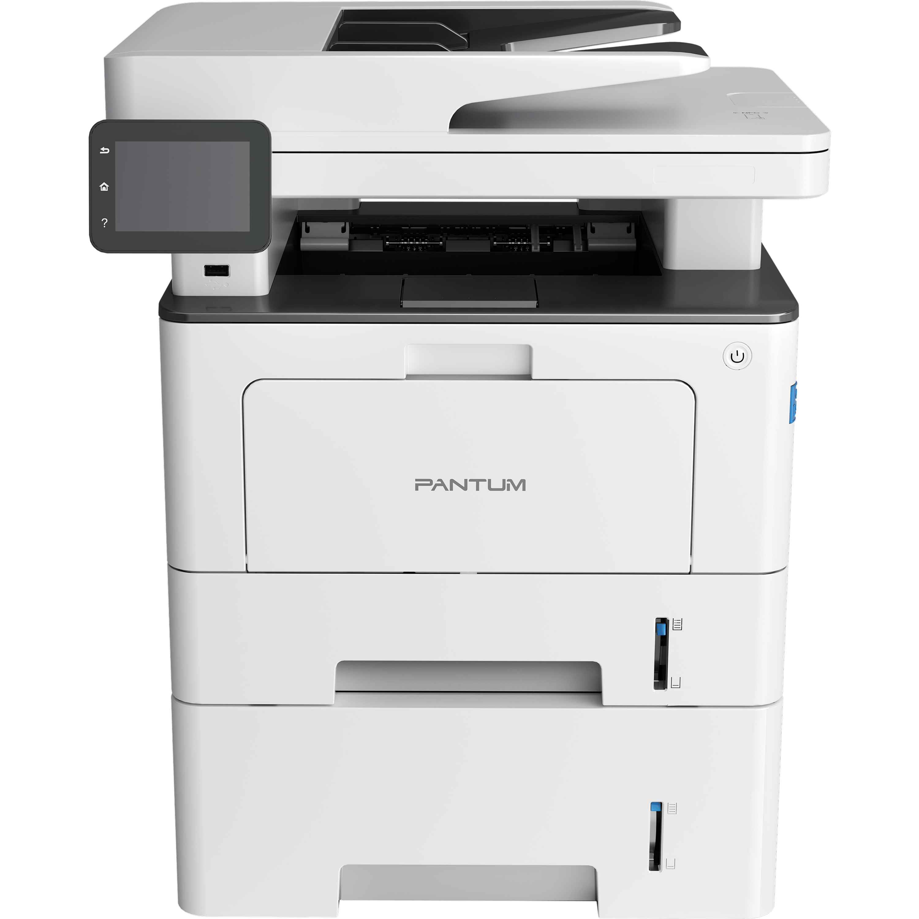 מדפסת לייזר משולבת אלחוטית Pantum BM5100FDW Mono Laser - צבע לבן שלוש שנות אחריות ע