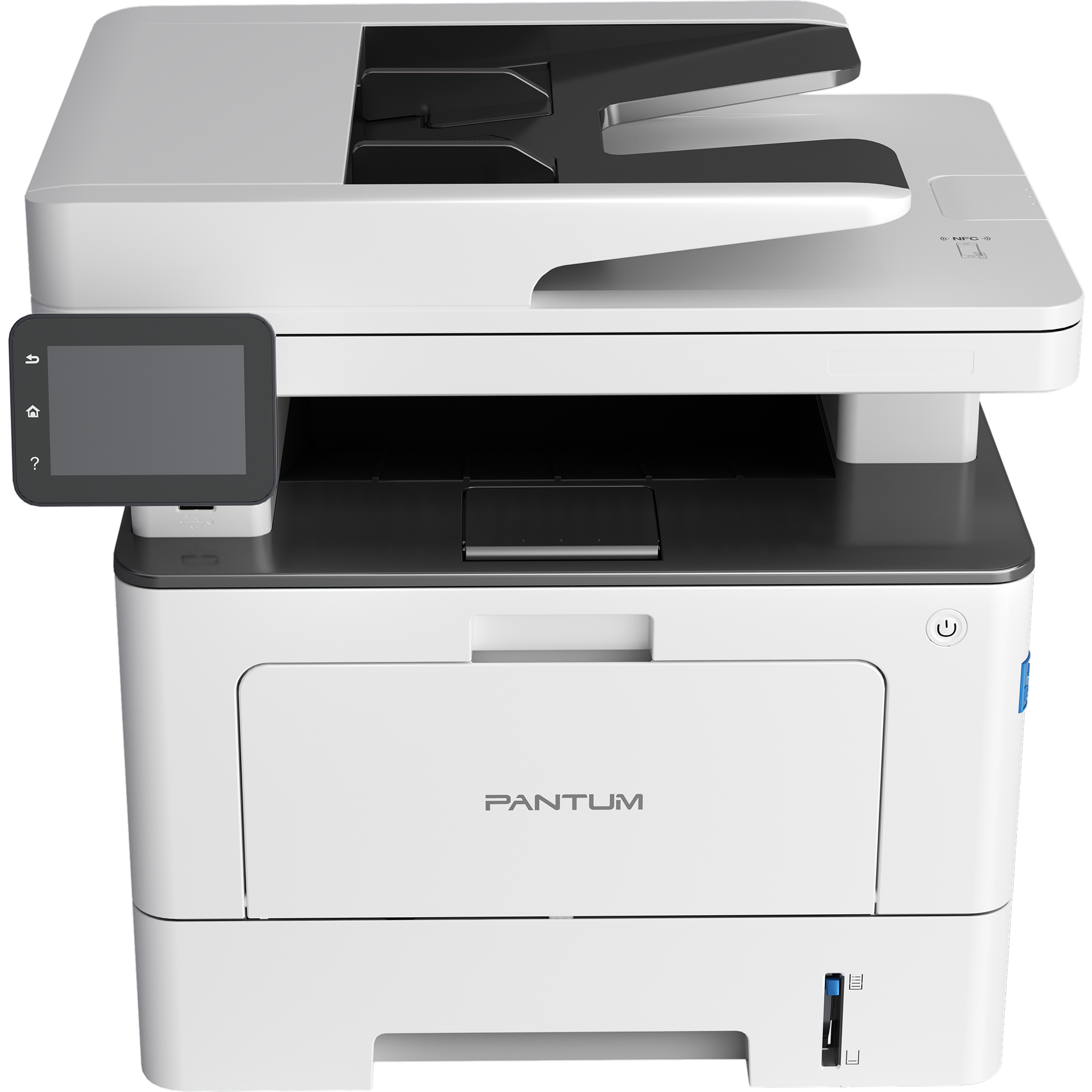 מדפסת לייזר משולבת אלחוטית Pantum BM5100FDW Mono Laser - צבע לבן שלוש שנות אחריות ע