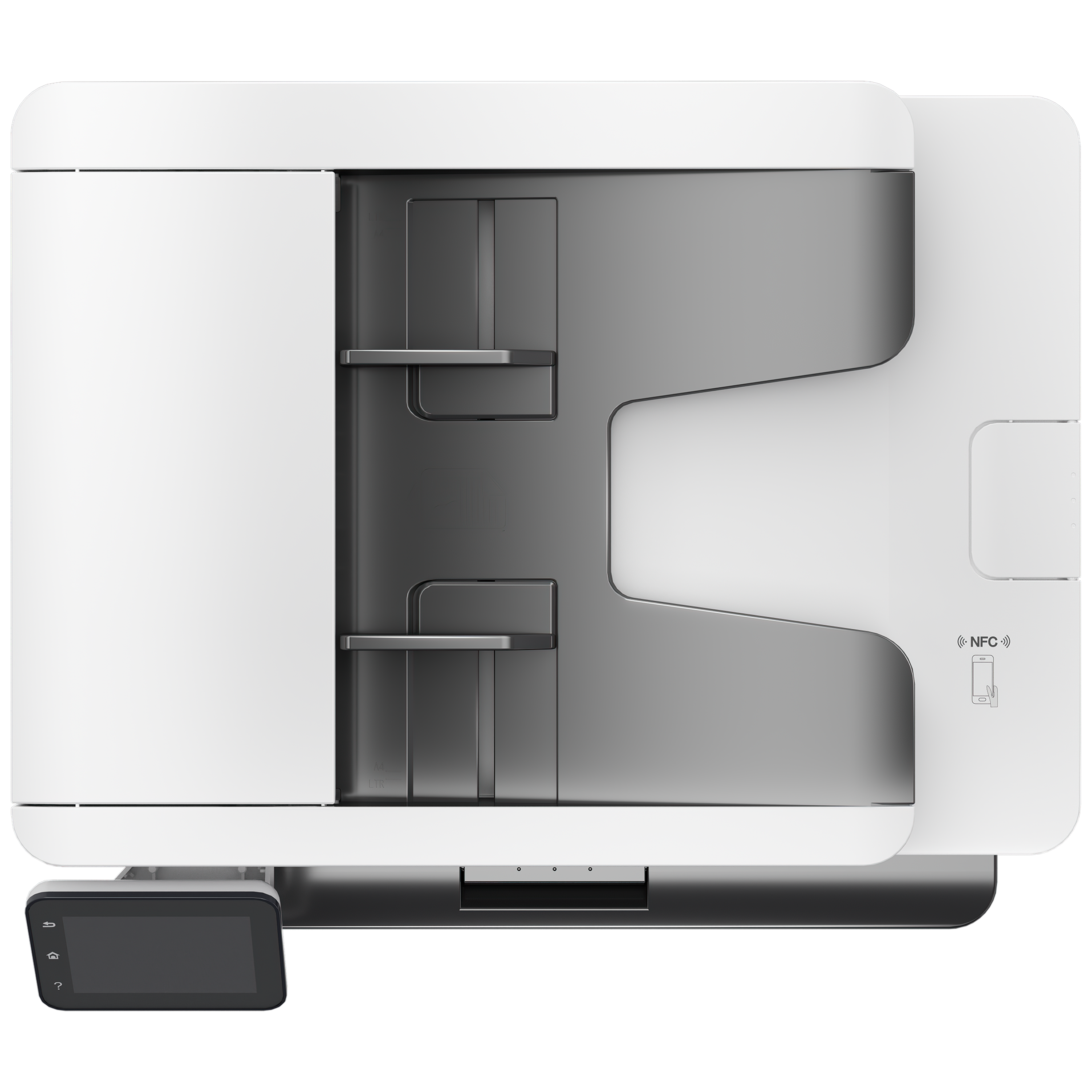מדפסת לייזר משולבת אלחוטית Pantum BM5100FDW Mono Laser - צבע לבן שלוש שנות אחריות ע