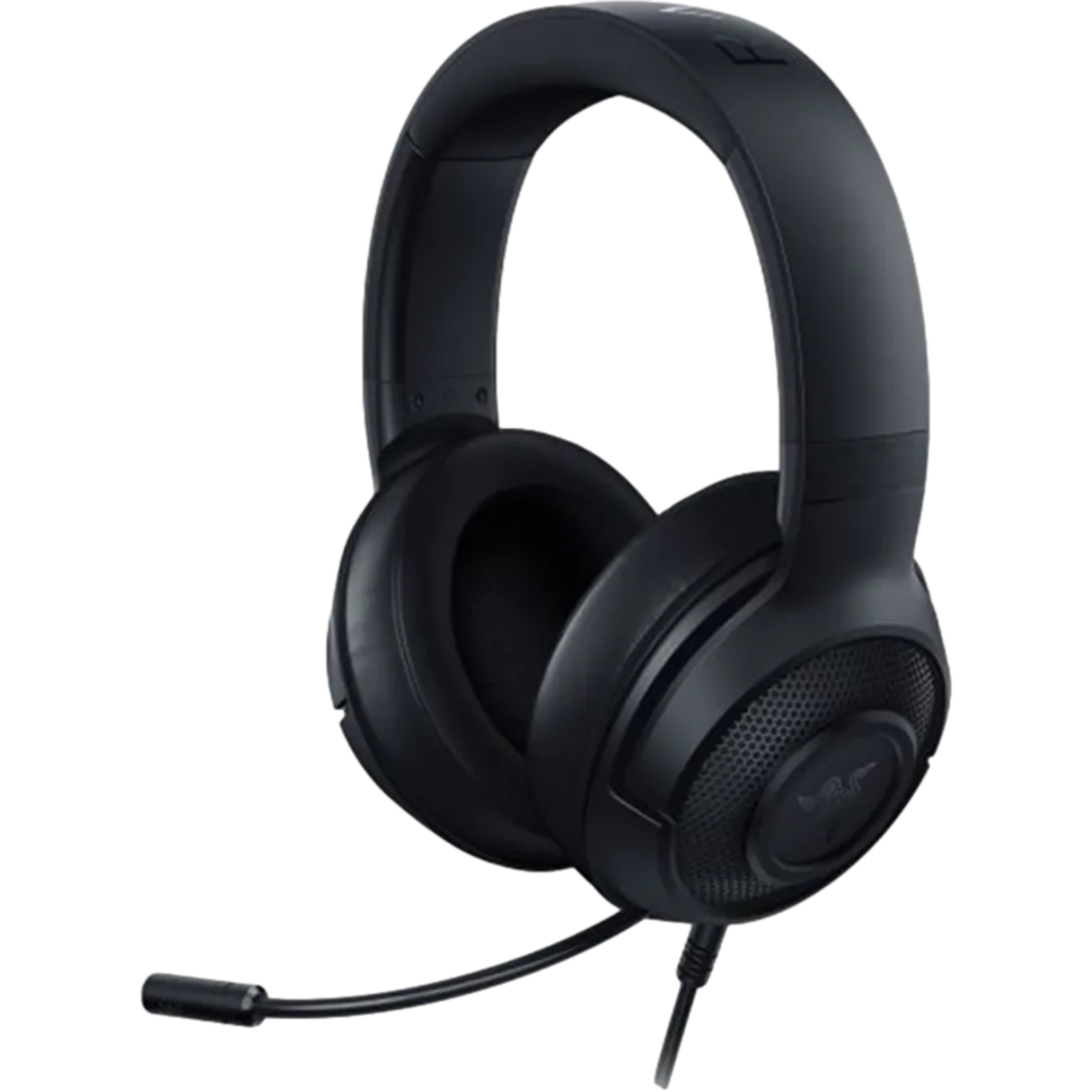 אוזניות גיימינג חוטיות Razer Kraken X Lite - צבע שחור שנתיים אחריות ע