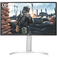 מסך מחשב 27'' LG 27UP550P-W 4K UHD IPS LED HDR FreeSync - צבע כסוף שלוש שנות אחריות ע
