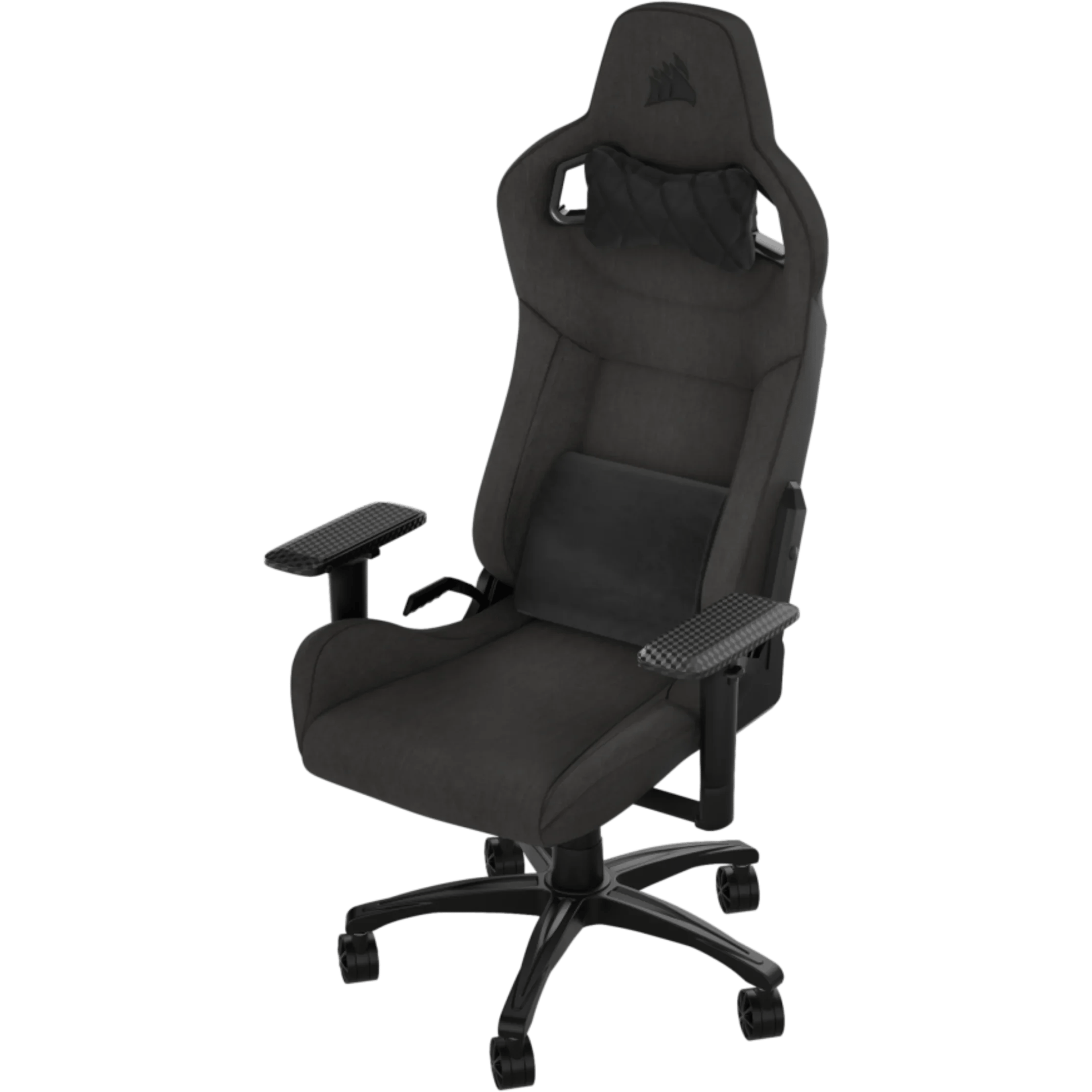 כיסא גיימינג Corsair T3 Rush 2023 - צבע שחור פחם שנתיים אחריות ע