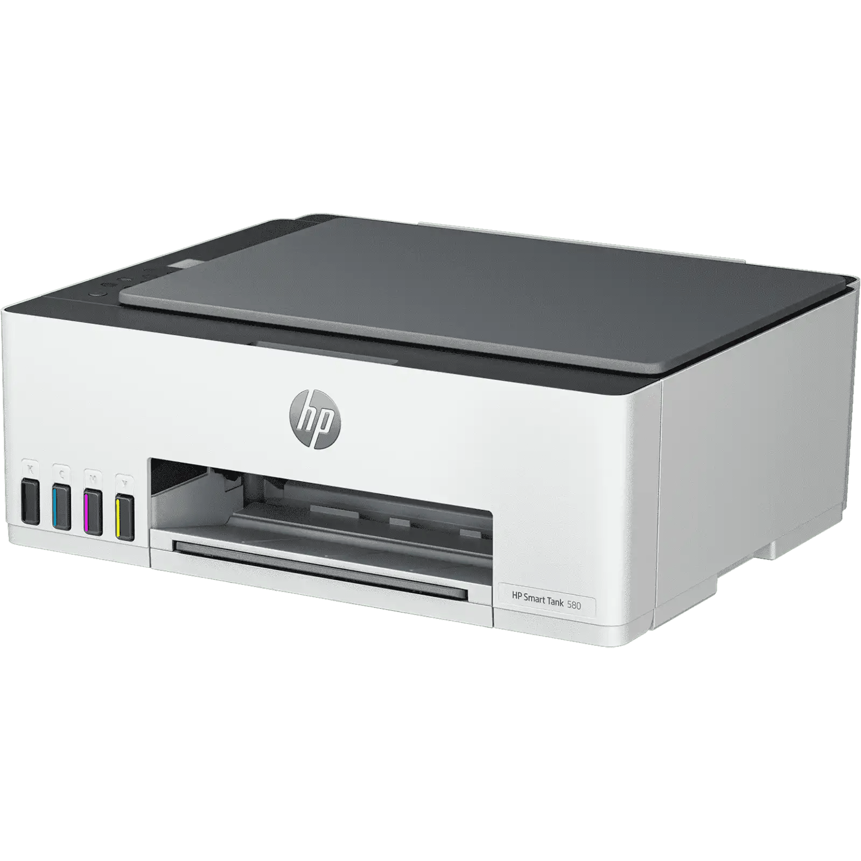 מדפסת אלחוטית משולבת HP Smart Tank 580 All-in-One - צבע לבן שלוש שנות אחריות ע
