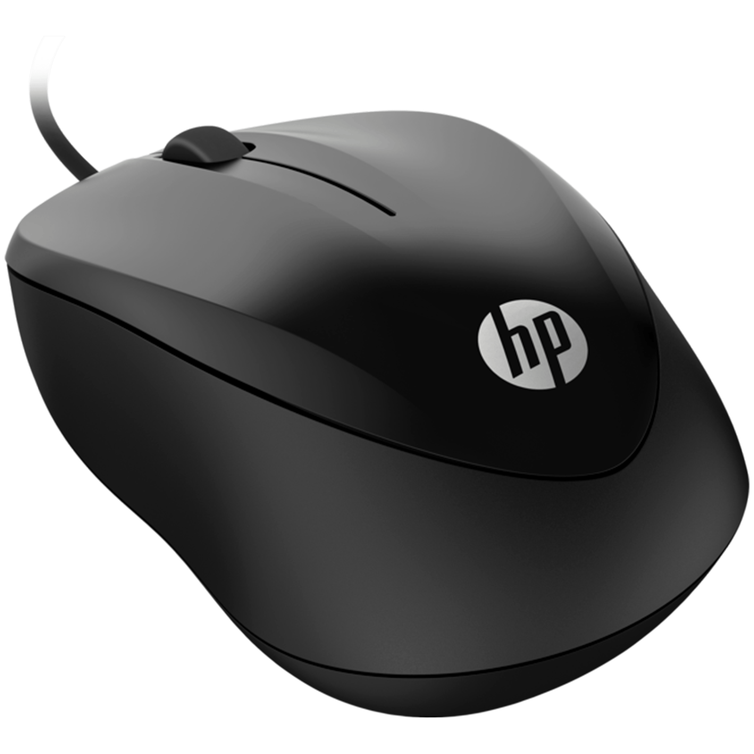 עכבר חוטי HP 1000 - צבע שחור שנה אחריות ע