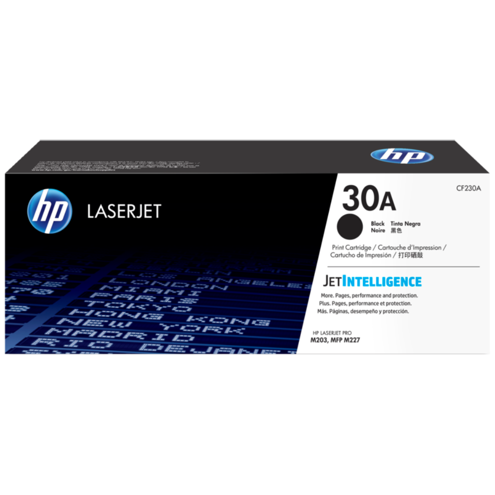 טונר סדרה CF230A HP30A למדפסת דגם HP LaserJet Pro M203/M227