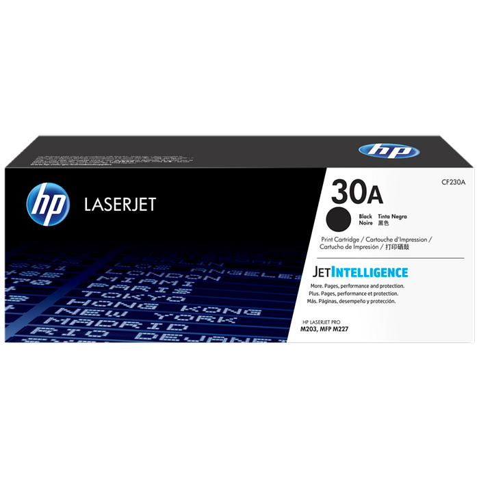 טונר סדרה CF230A HP30A למדפסת דגם HP LaserJet Pro M203/M227