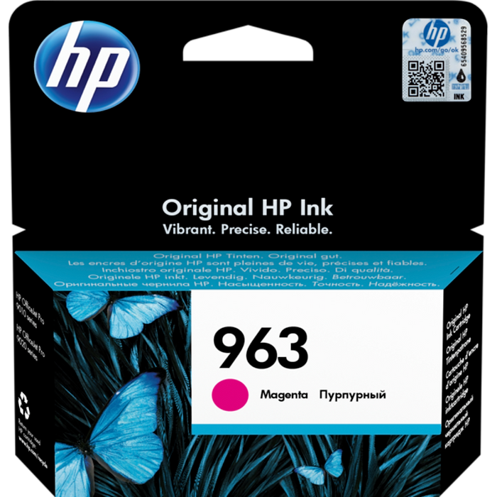 ראש דיו מג’נטה סדרה 963 HP3JA24A למדפסת דגם HP Officejet Pro 9010/9013/9020/9023