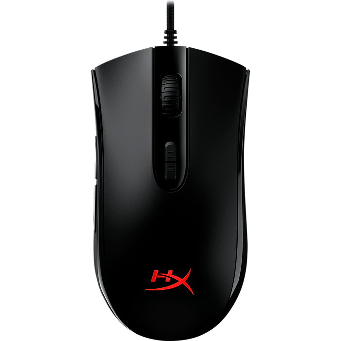עכבר גיימינג חוטי HyperX Pulsefire Core RGB - צבע שחור שנתיים אחריות עי היבואן הרשמי