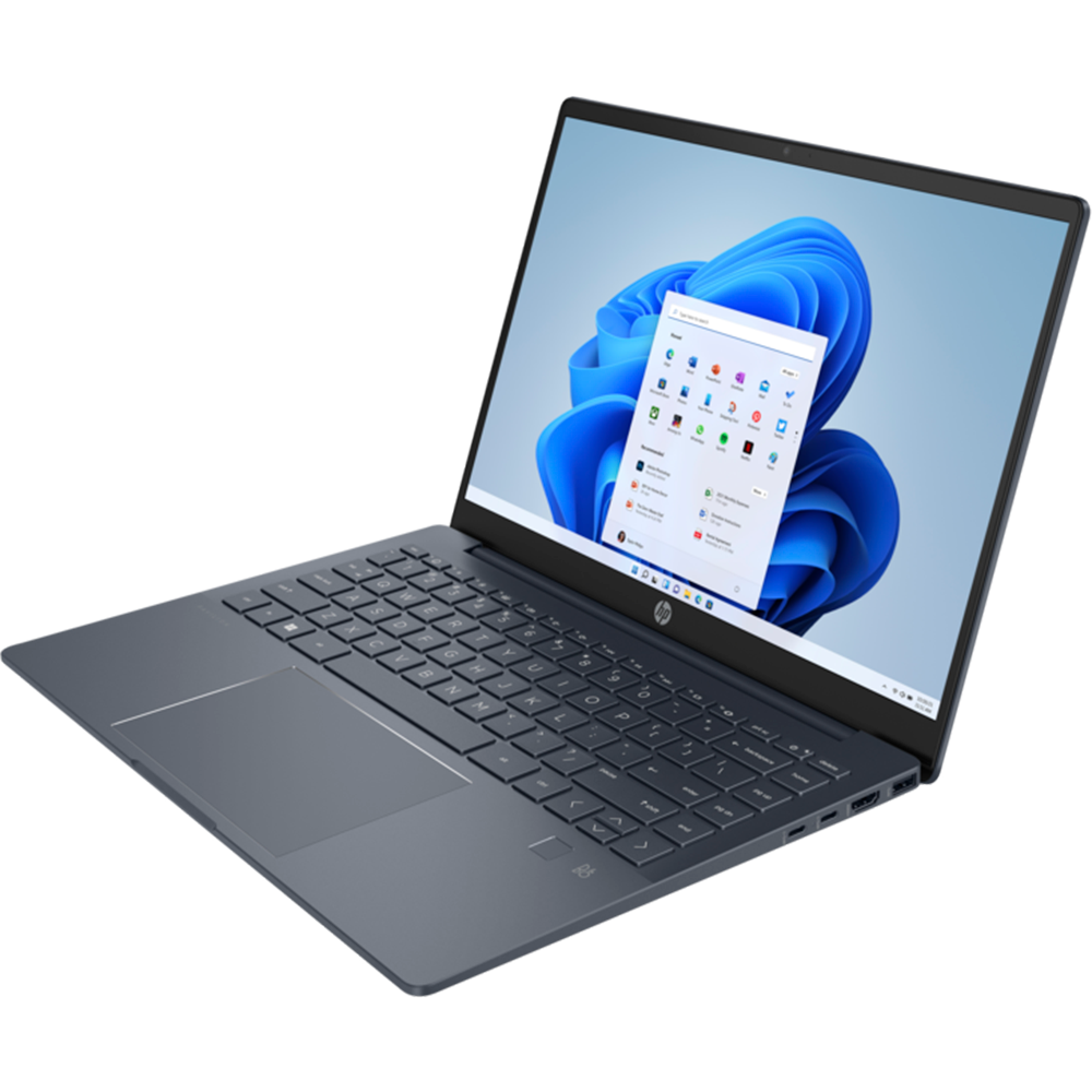מחשב נייד HP Pavilion Plus 14-eh1002nj / 847C5EA - Core i5-13500H 512GB SSD 16GB RAM Windows 11 - צבע כחול חלל שלוש שנות אחריות ע