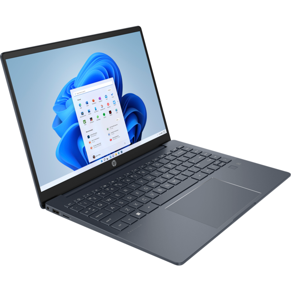 מחשב נייד HP Pavilion Plus 14-eh1002nj / 847C5EA - Core i5-13500H 512GB SSD 16GB RAM Windows 11 - צבע כחול חלל שלוש שנות אחריות ע