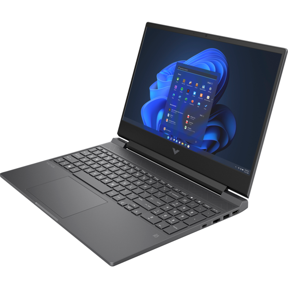 מחשב נייד גיימינג HP Victus 15-fa2000nj / B7WS4EA - Core i5-13420H RTX 3050 1TB SSD 16GB RAM Windows 11 - צבע שחור כרום שלוש שנות אחריות ע