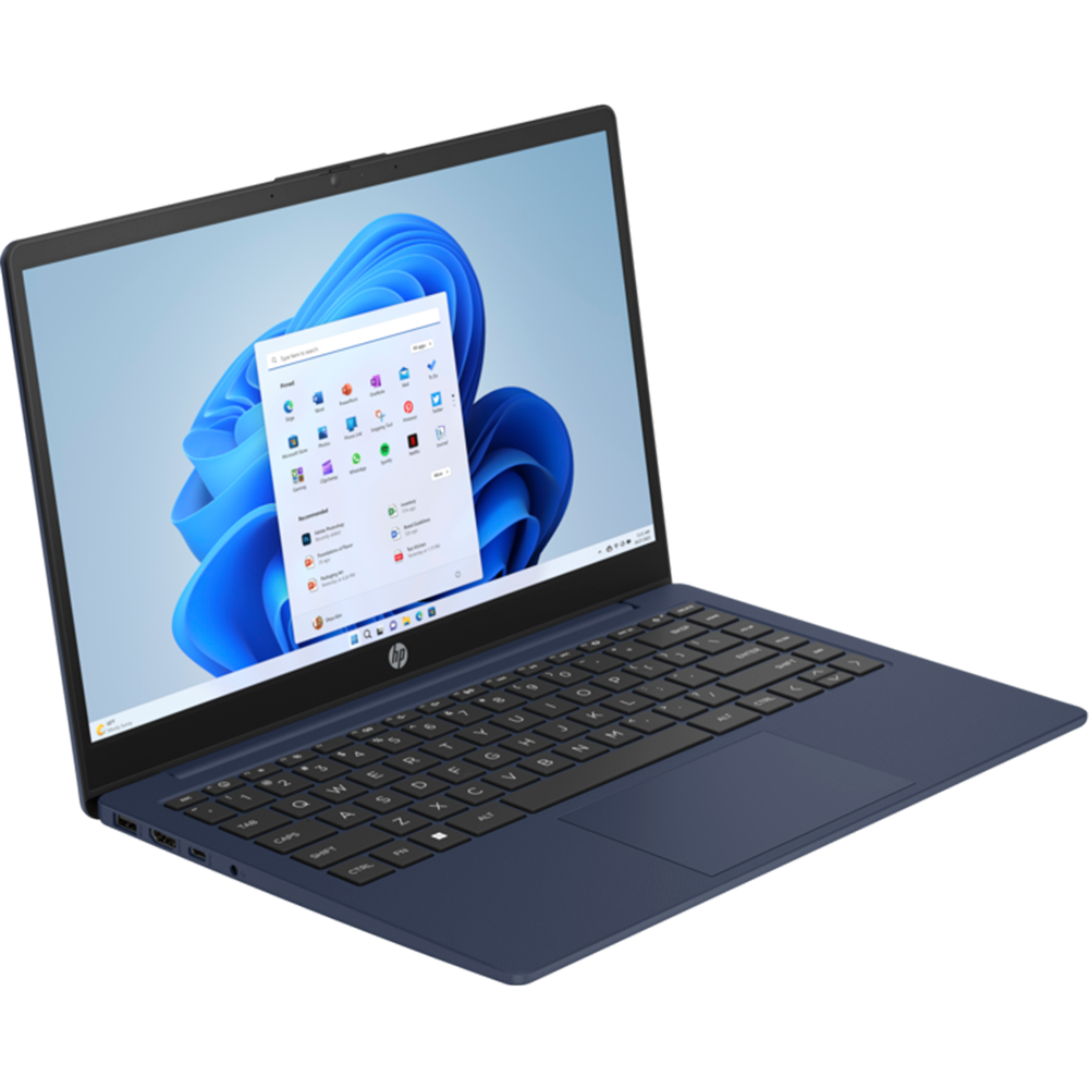 מחשב נייד HP Laptop 14-ep0010nj / 847D9EA - Core i7-1355U 512GB SSD 16GB RAM Windows 11 - צבע כחול שלוש שנות אחריות ע