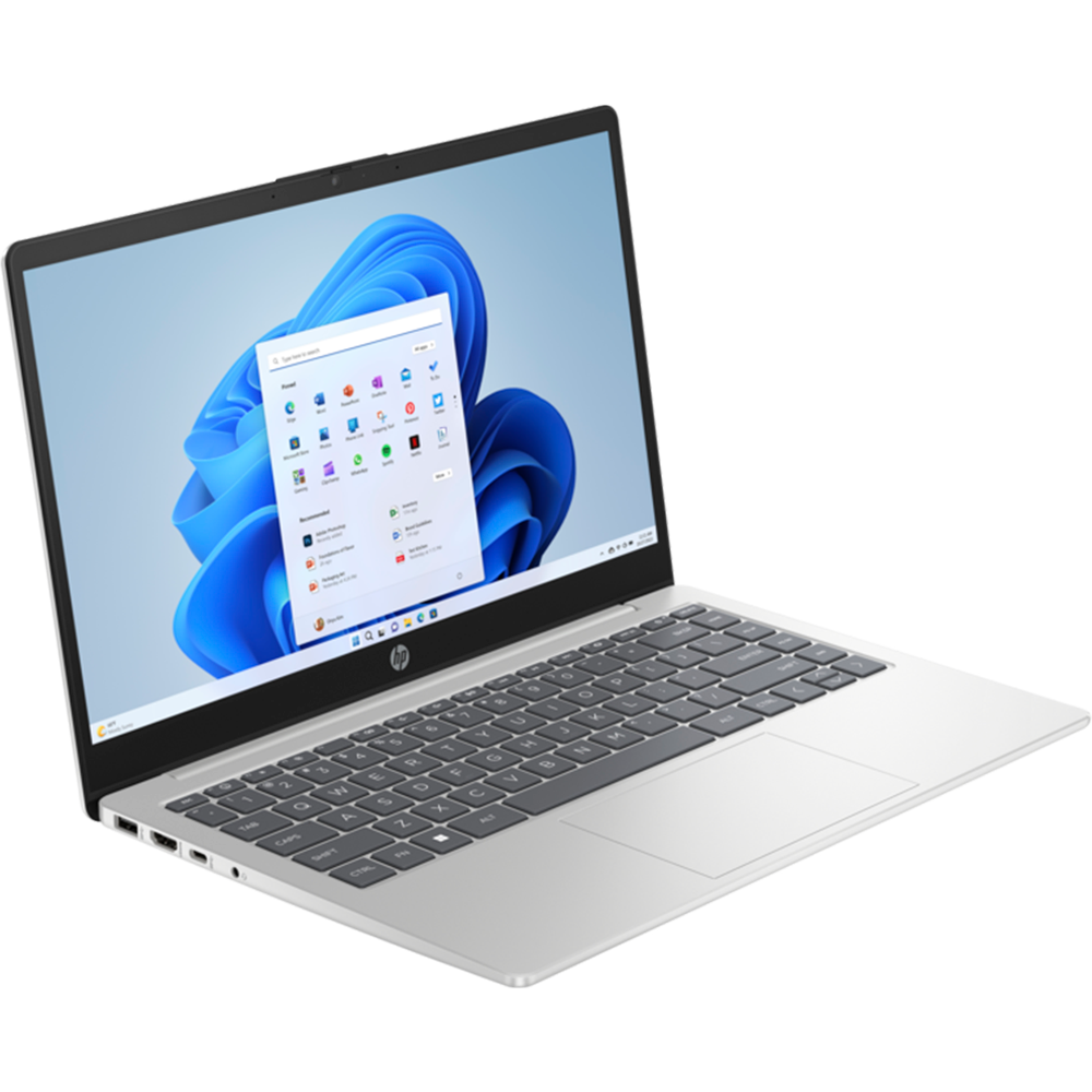 מחשב נייד HP Laptop 14-ep1008nj / A1SF6EA - Core 7 150U 1TB SSD 16GB RAM Windows 11 - צבע כסוף שלוש שנות אחריות ע