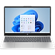 מחשב נייד HP Laptop 15-fd0002nj / 847F1EA - Core i3-1315U 512GB SSD 8GB RAM Windows 11 - צבע כסוף שלוש שנות אחריות ע